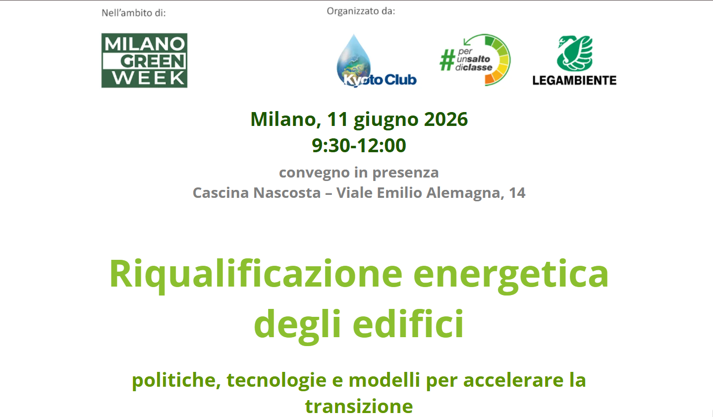 Riqualificazione energetica degli edifici: politiche, tecnologie e modelli per accelerare la transizione